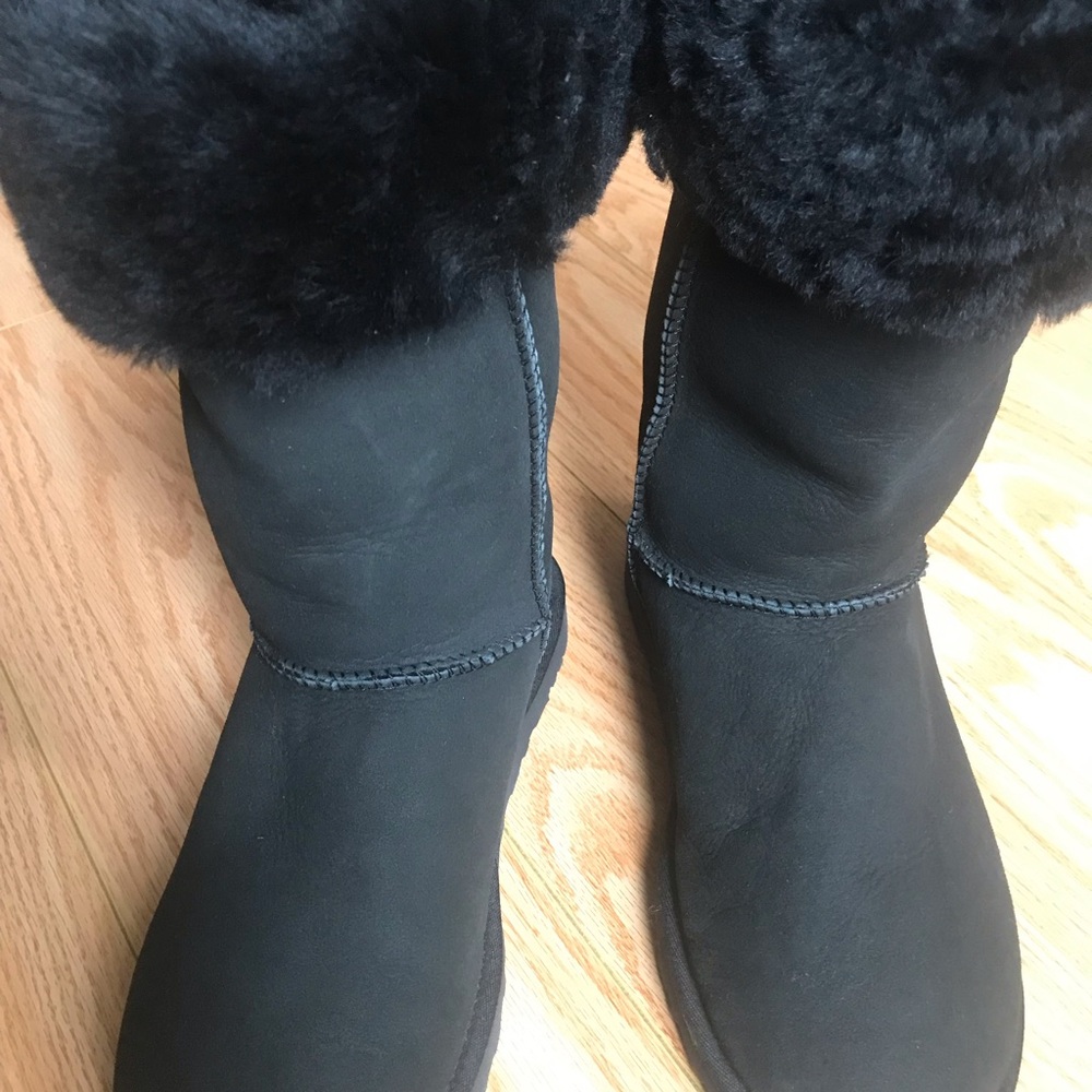 New Ugg black Suede Tall Boots